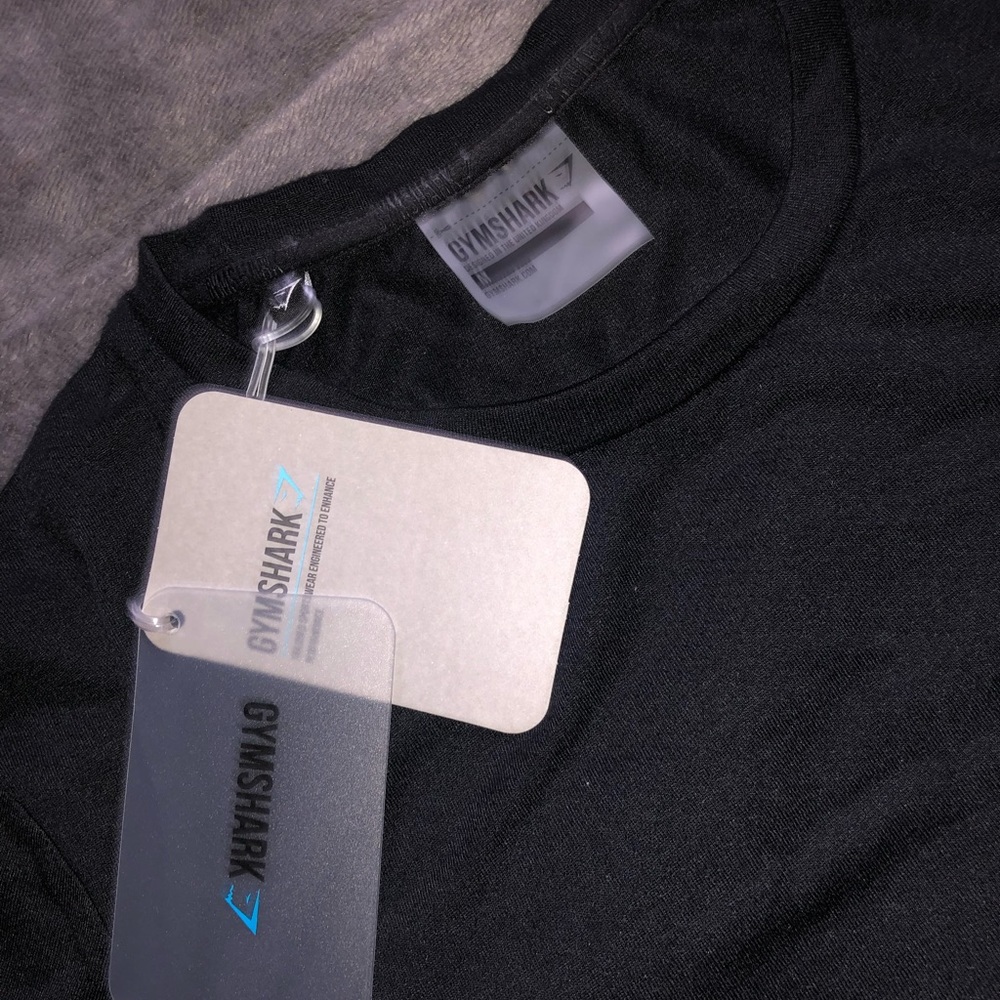 Gymshark workout T-shirt.